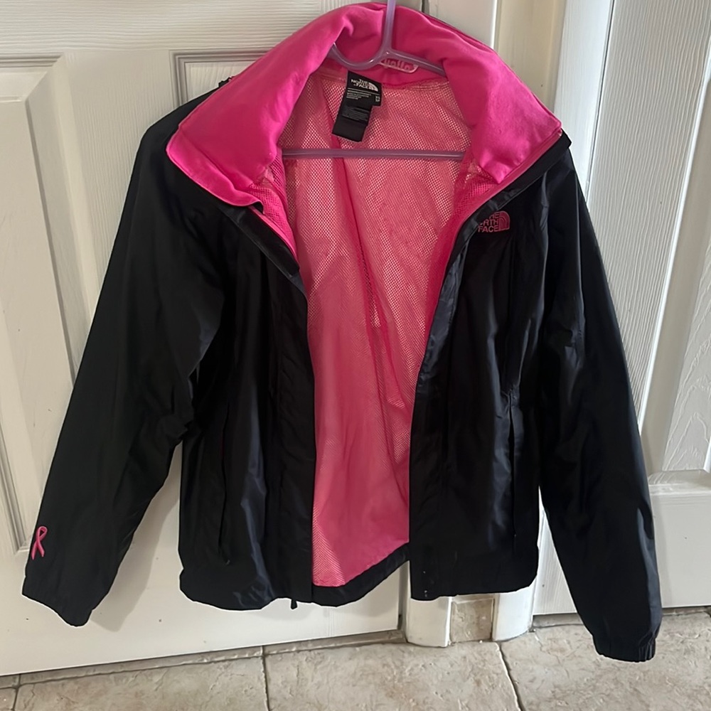 The North Face rain jacket